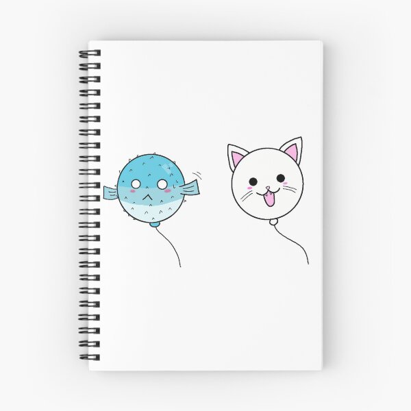 Item preview, Kitten who wants to hug the puffer fish designed and sold by Hitsill.