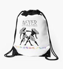 Gemini Drawstring Bag