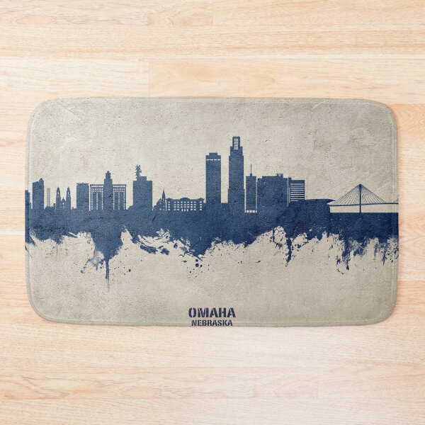 Item preview, Omaha Nebraska Skyline designed and sold by ArtPrints.