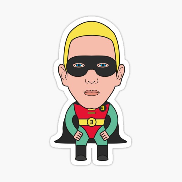 Eminem Superhero Sticker