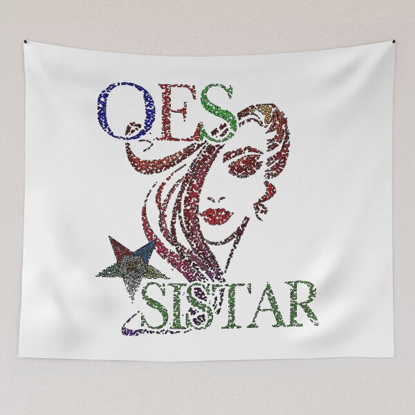 Item preview, OES Style Order Of The Eastern Star Logo Sistar Freemason designed and sold by TopTeeShop.