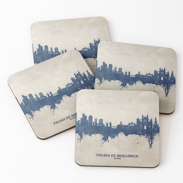 Item preview, Palma de Mallorca Spain Skyline designed and sold by ArtPrints.