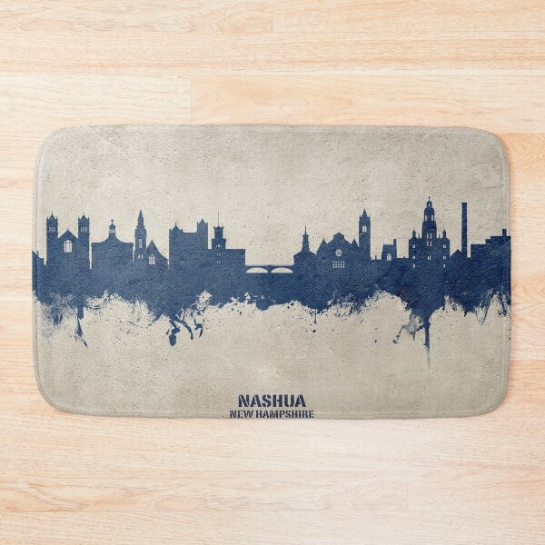 Item preview, Nashua New Hampshire Skyline designed and sold by ArtPrints.