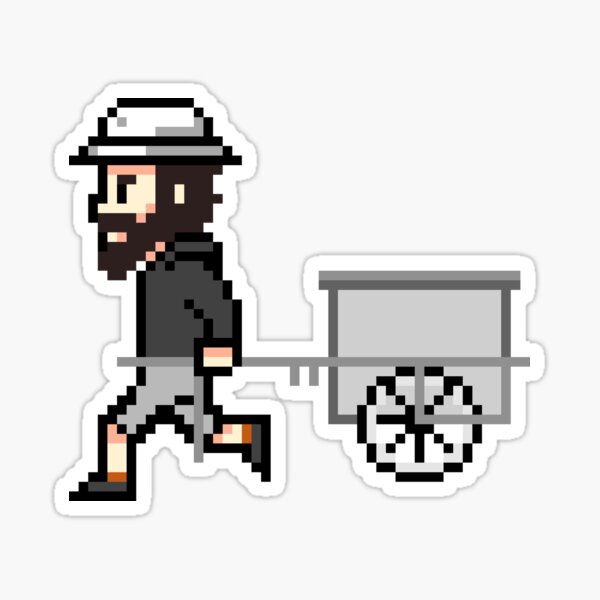 Der längste Weg Pixel Sticker