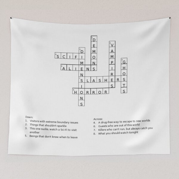 Item preview, Westcoast Strange Crossword  designed and sold by WCStrange.