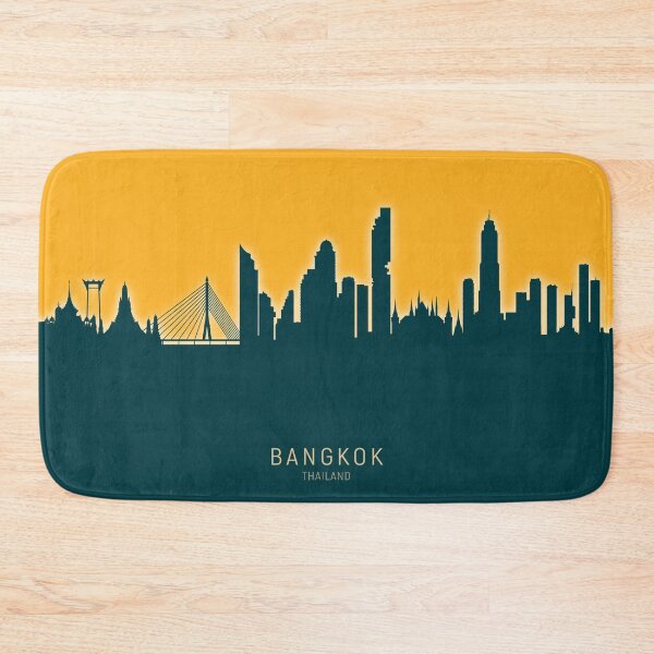 Item preview, Bangkok Thailand Skyline designed and sold by ArtPrints.