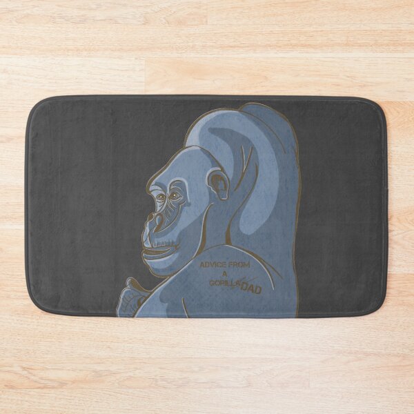 Item preview, Advice from a Gorilla Dad, Gorilla cartoon. designed and sold by DebbieJoyArt.