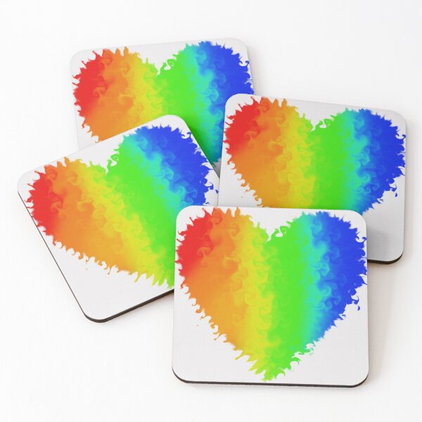 Item preview, Rainbow heart designed and sold by powerpointer.