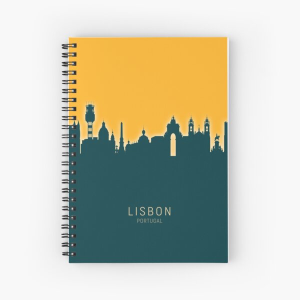 Aperçu de l'œuvre Lisbon Portugal Skyline créée et vendue par ArtPrints.