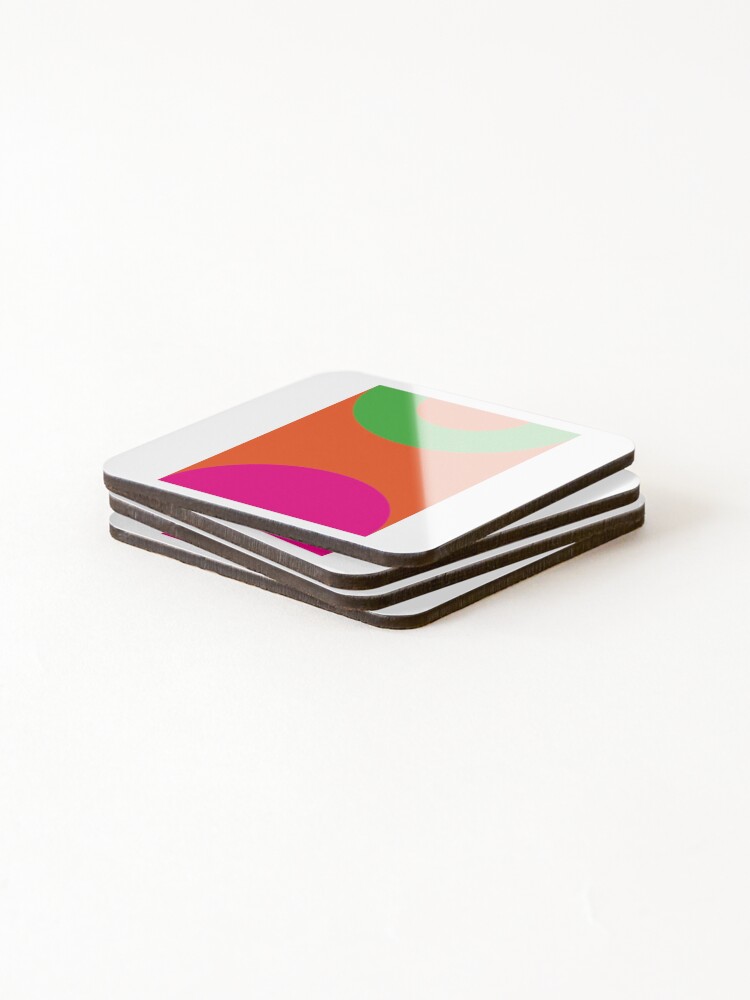 Thumbnail 4 of 5, Coasters (Set of 4), Abstract#80 designed and sold by process22.