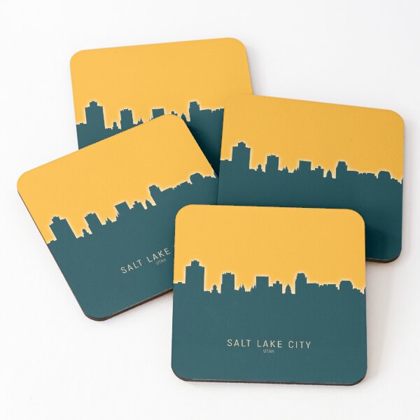 Item preview, Salt Lake City Utah Skyline designed and sold by ArtPrints.