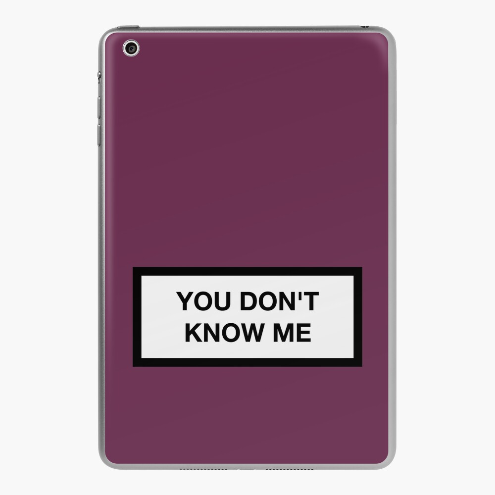 you can call me shawty iPad Case & Skin for Sale by sophiemcbroom