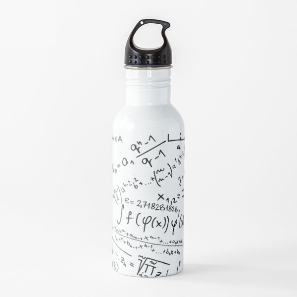 mathematics Water Bottle