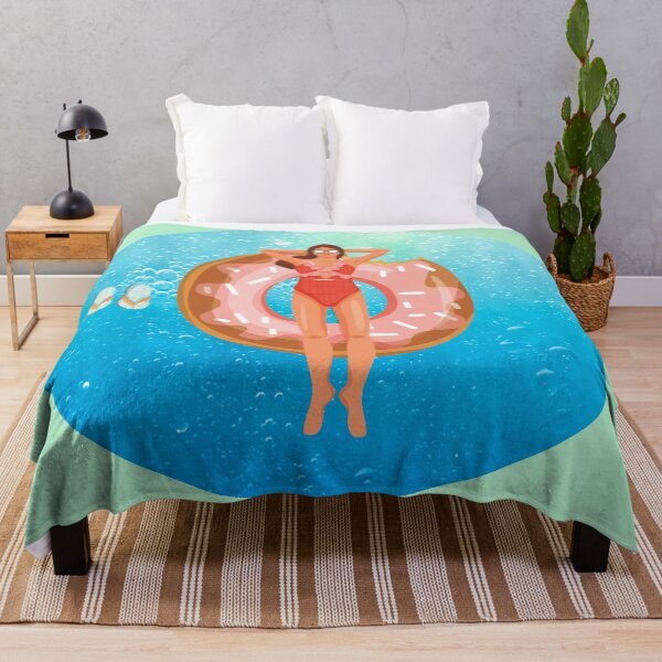 Item preview, summer girl ocean beach designed and sold by rashadat.