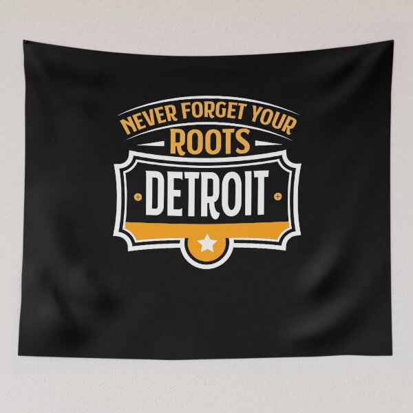 Item preview, Detroit - Never forget your Roots Detroit Michigan City designed and sold by Rzelemenz.