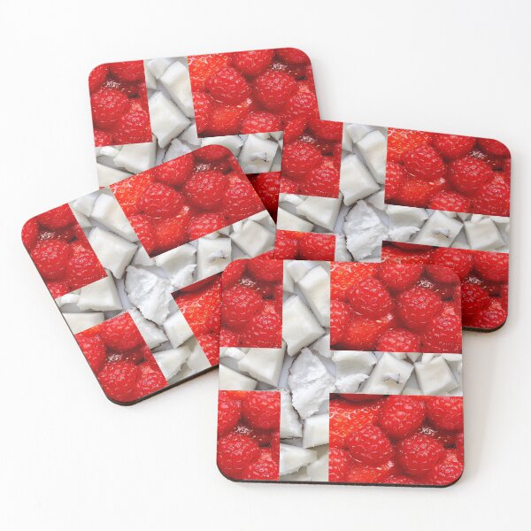 Item preview, Healthy Denmark flag design designed and sold by mhailittlearts.