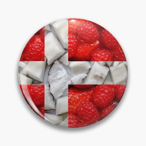 Item preview, Healthy Denmark flag design designed and sold by mhailittlearts.