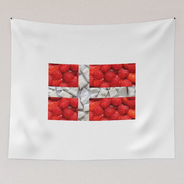 Item preview, Healthy Denmark flag design designed and sold by mhailittlearts.