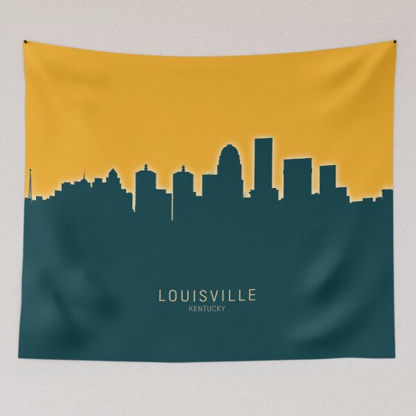 Item preview, Louisville Kentucky City Skyline designed and sold by ArtPrints.
