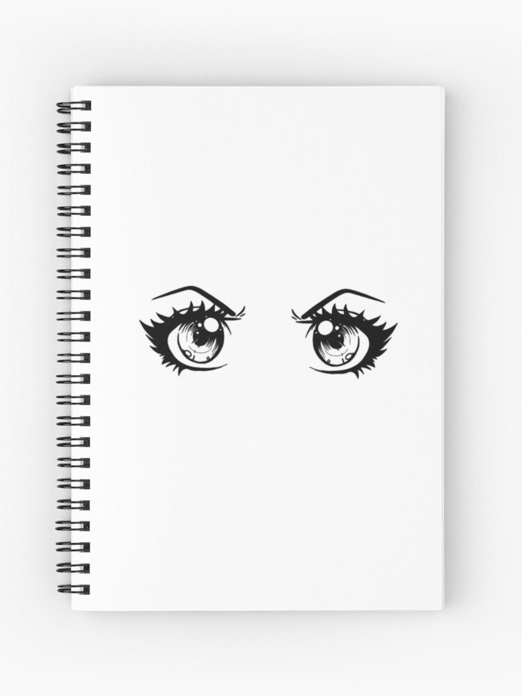 Cuaderno de espiral «Ojos de anime (enojado)» de Emi-Art | Redbubble Cuaderno de espiral «Ojos de anime (enojado)» de Emi-Art | Redbubble