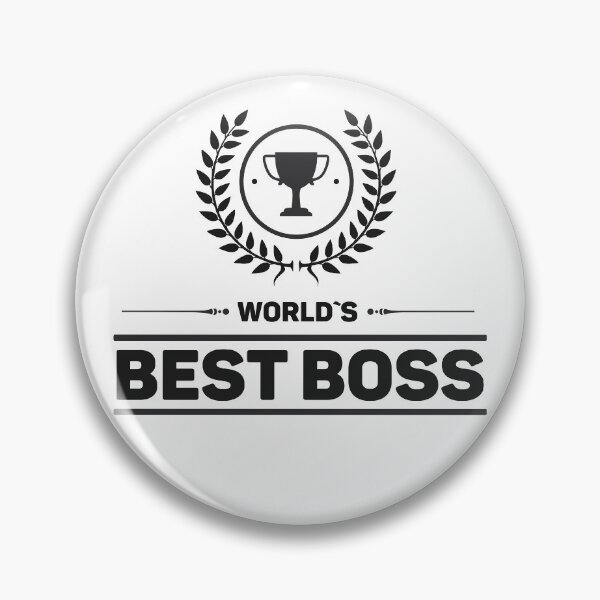 Item preview, Worlds Best BOSS Unique Novelty Gift Idea for the Office, Coworkers, Friends or Family Light Background designed and sold by Naumovski.
