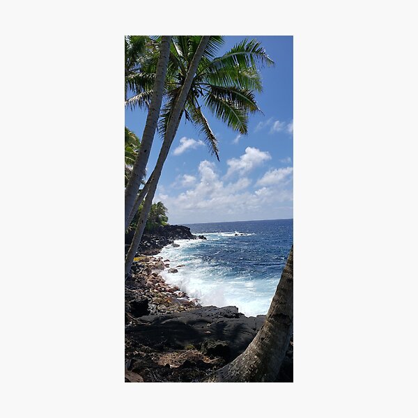 Hawaii Serenity Along The Puna Coast Photographic Print