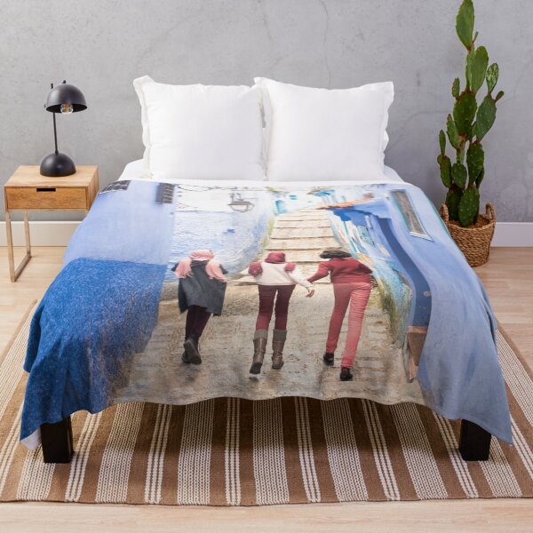 Item preview, Sunny Days Ahead - Chefchaouen, Morocco - The Blue City designed and sold by TRVLR Designs.