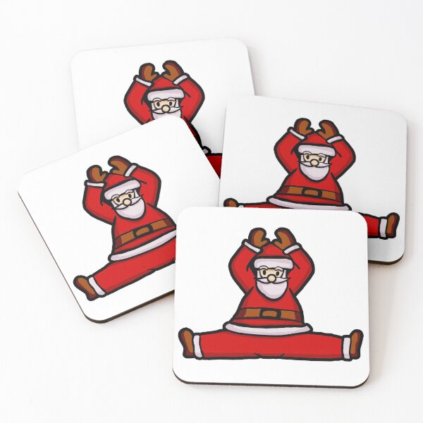 Item preview, Santa Claus Doing Yoga designed and sold by KsuAnn.