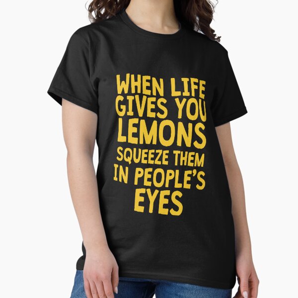 Vista previa del artículo con la obra «Cuando la vida te da limones», diseñado y vendido por Maehemm.