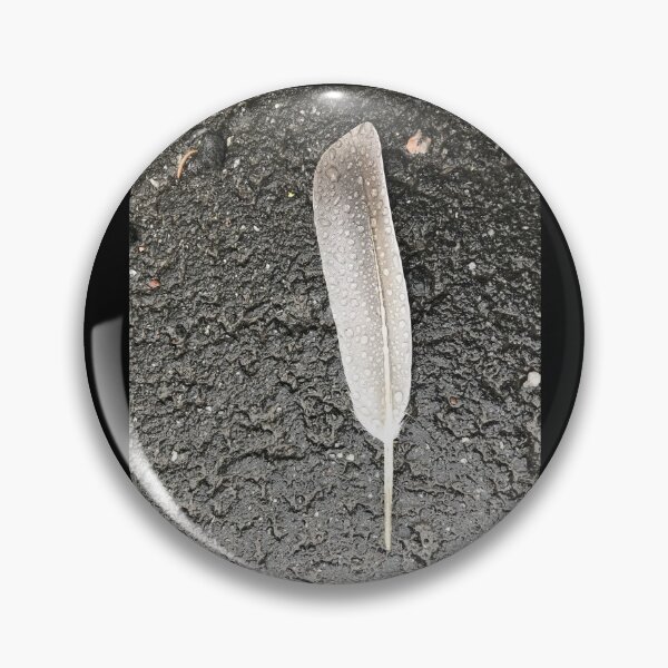 Item preview, Happiness Journal Feather with Raindrops designed and sold by HappinessJ.