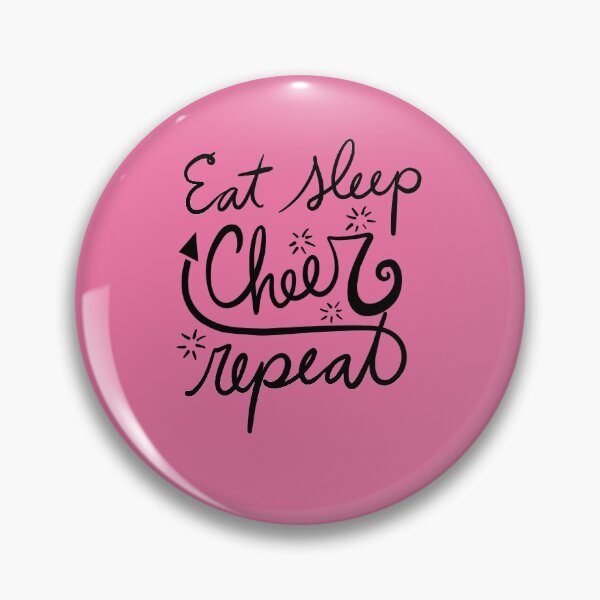 Item preview, Eat Sleep Cheer Repeat  designed and sold by FrictionMaxxing.