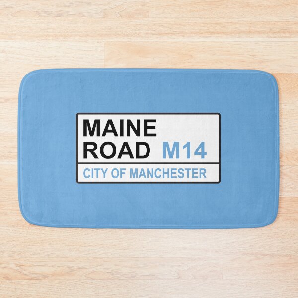 Item preview, Manchester City Football Team Maine Road Street Sign designed and sold by DelfDesign.