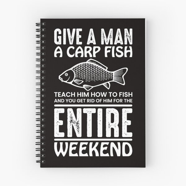 Item preview, que pescan peces / carpas los fines de semana. designed and sold by Imutobi.