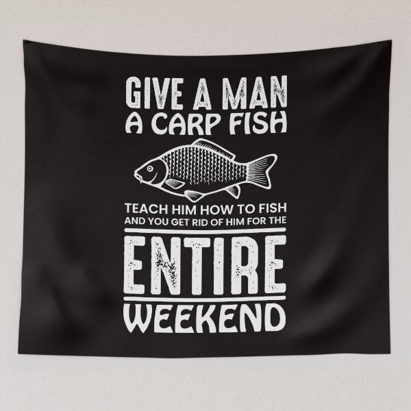 Item preview,  who fish for carp at the weekend. designed and sold by Imutobi.