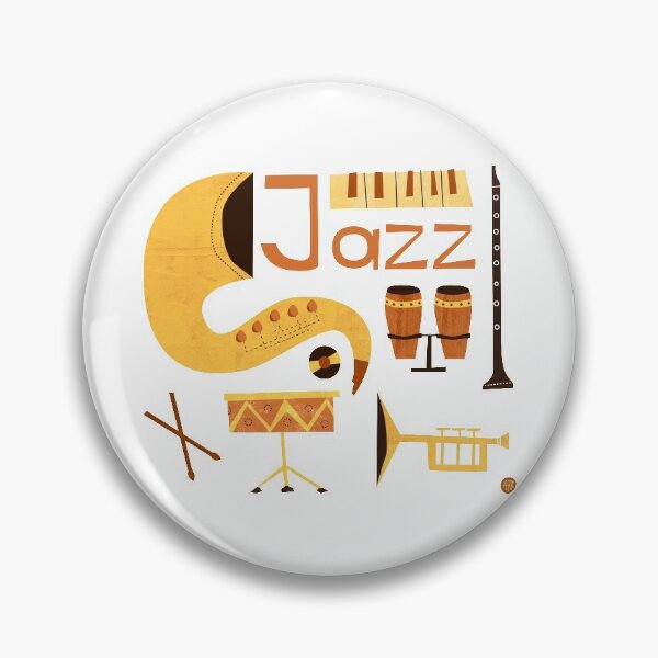 Item preview, Jazz Music - Vintage Design designed and sold by Amir Abou-Roumié.