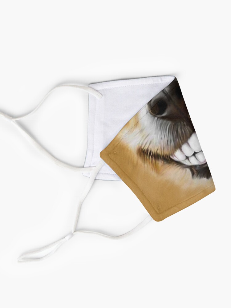 Alternative Ansicht von Lustige lächelnde Hundegesichtsmaske Maske