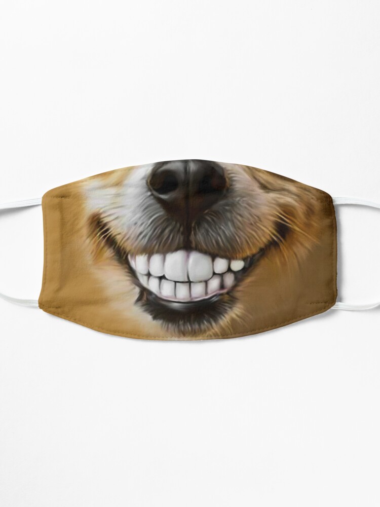 Alternative Ansicht von Lustige lächelnde Hundegesichtsmaske Maske