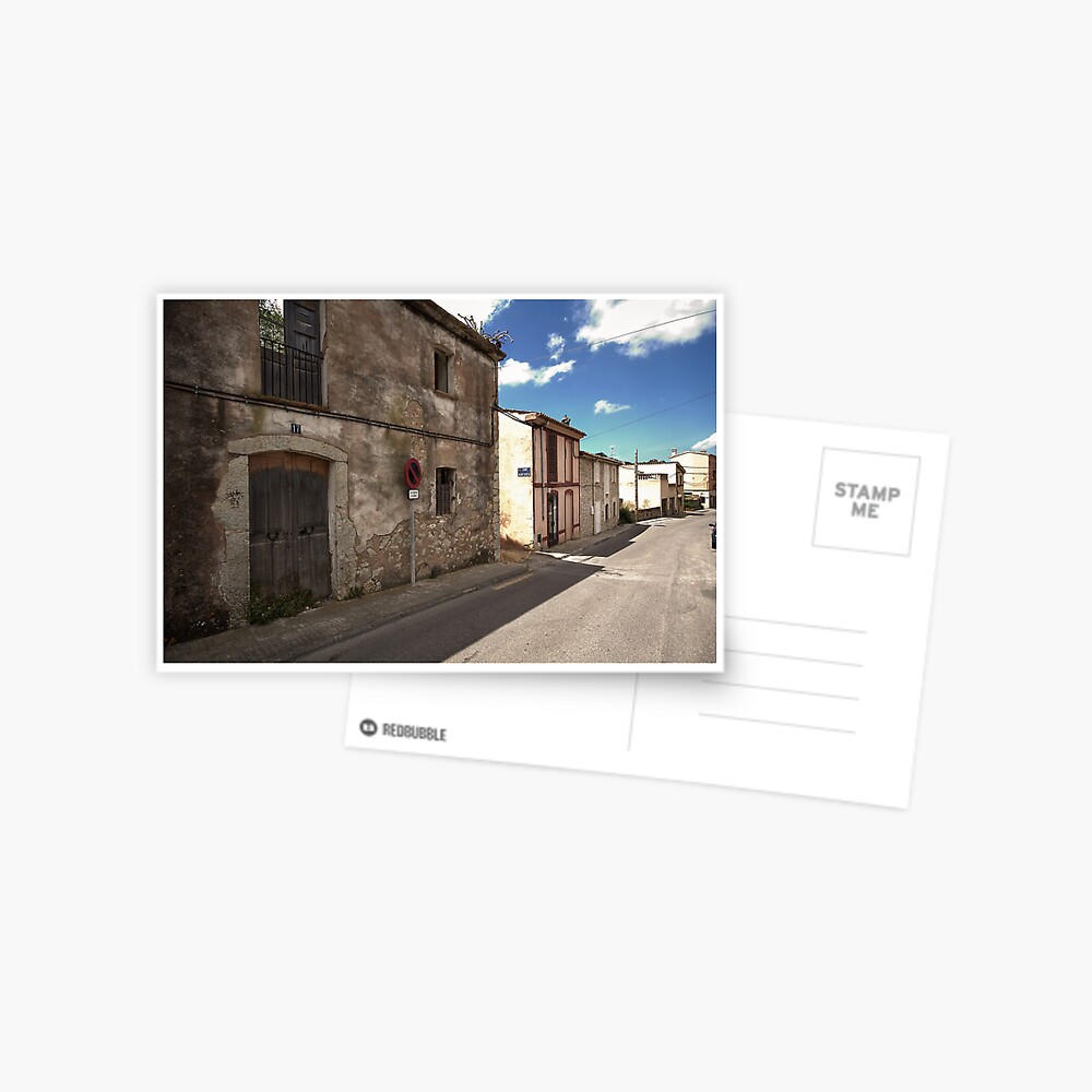 High Street of S'Arracó Postcard