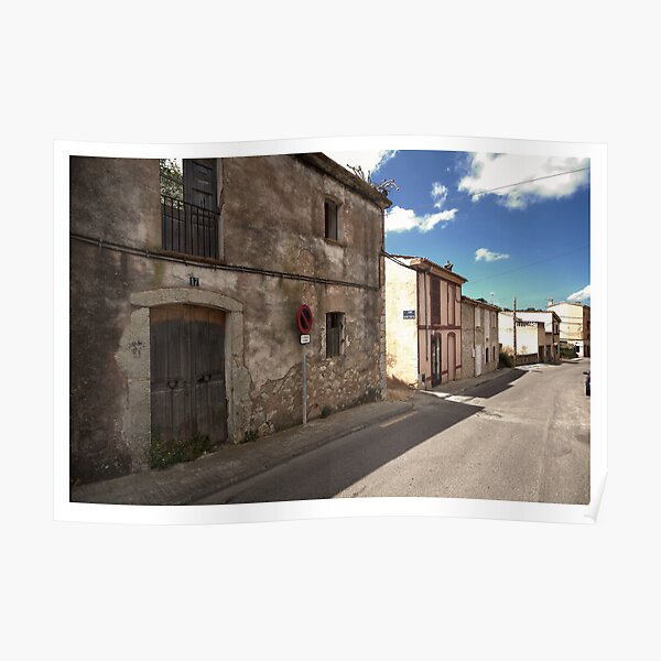 High Street of S'Arracó Poster