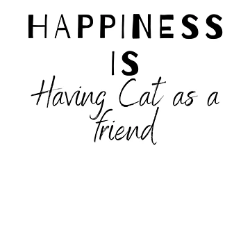 Vorschaubild zum Design Happiness is Having Cat | Cat Lover Gift von peterflor