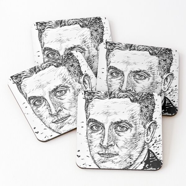 Item preview, F. SCOTT FITZGERALD ink portrait .1 designed and sold by lautir.