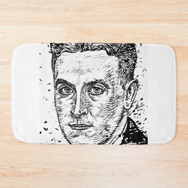Item preview, F. SCOTT FITZGERALD ink portrait .1 designed and sold by lautir.