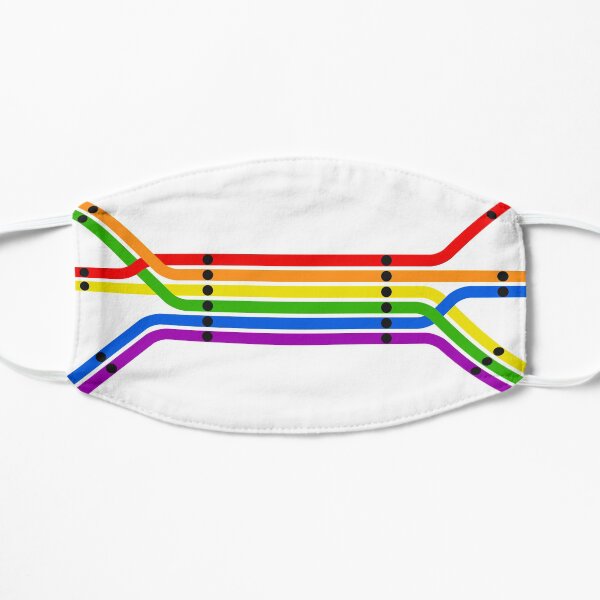 Transit Pride Flat Mask