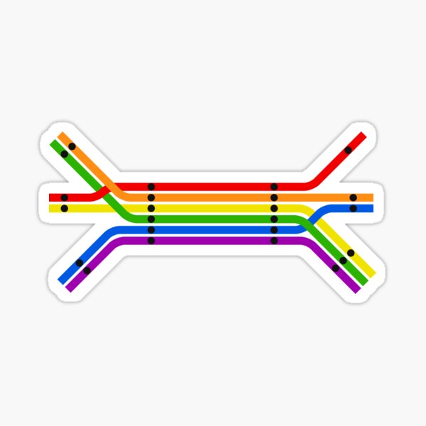 Transit Pride Sticker