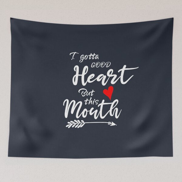 Item preview, I Gotta Good Heart but This Mouth  designed and sold by aminosile.