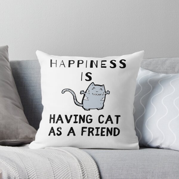 Item preview, Happiness is Having Cat | Cat Lover Gift designed and sold by peterflor.