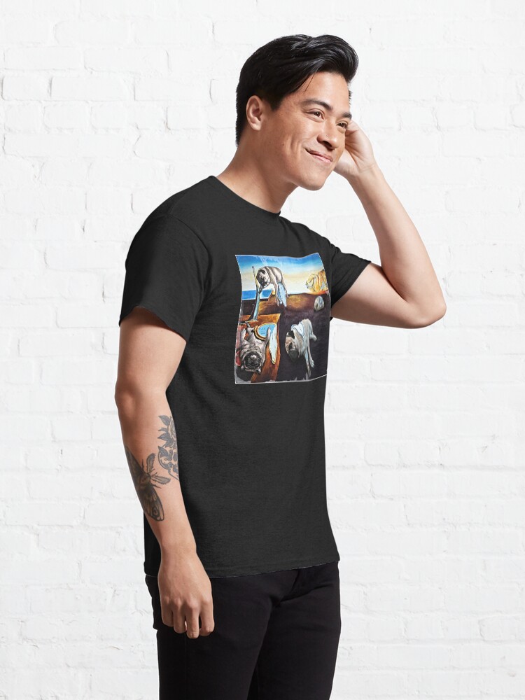 Alternate view of Persistence of Pugs Classic T-Shirt