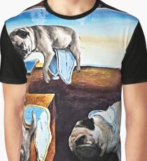 Persistenz von Möpsen Grafik T-Shirt