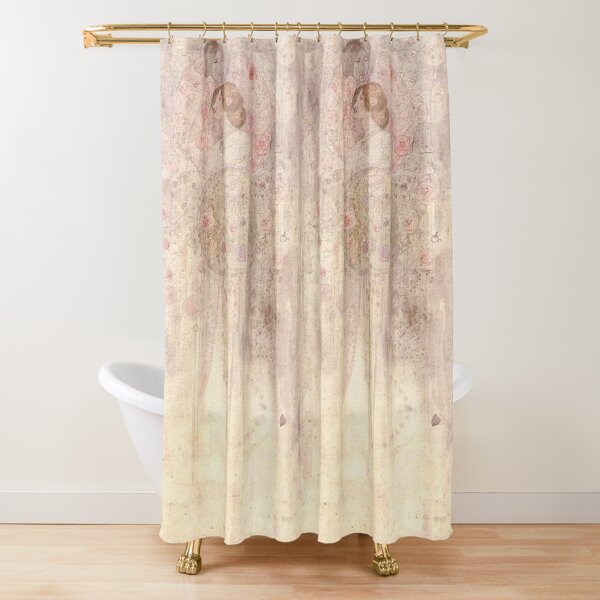 Charles Rennie Mackintosh, Fairies. 1898. Shower Curtain