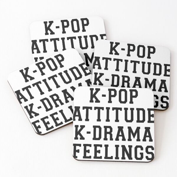 Item preview, k-pop ATTITUDE K-DRAMA FEELINGS designed and sold by kpopshopcom.